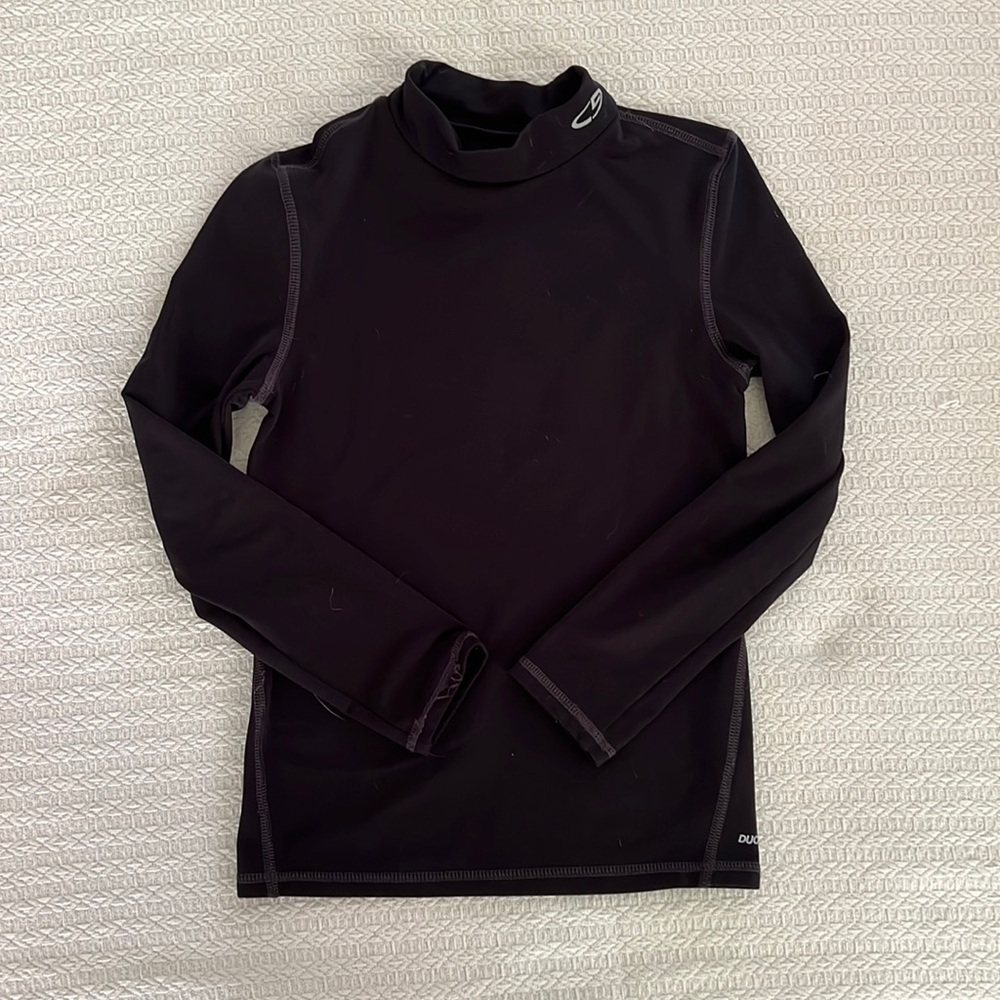 Champion Youth Girls Athletic Layer Long Sleeve Medium 8-10 Black